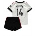 Cheap Manchester United Christian Eriksen #14 Away Football Kit Children 2022-23 Short Sleeve (+ pants)